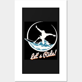 Surfer Print Design Posters and Art